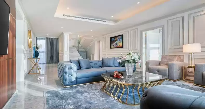 Wohn Klaar eigendom 2 Schlafzimmer F/F Wohnung  zu vermieten in Al Sadd , Doha #11726 - 1  image 